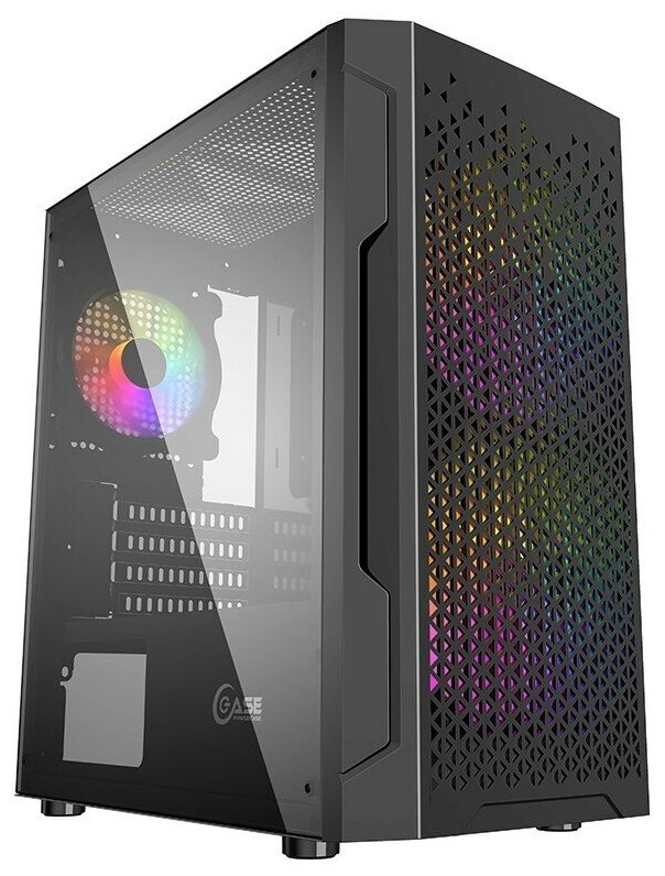 Компьютерный корпус Powercase Mistral Micro Z3B Mesh LED (CMIMZB-L3)