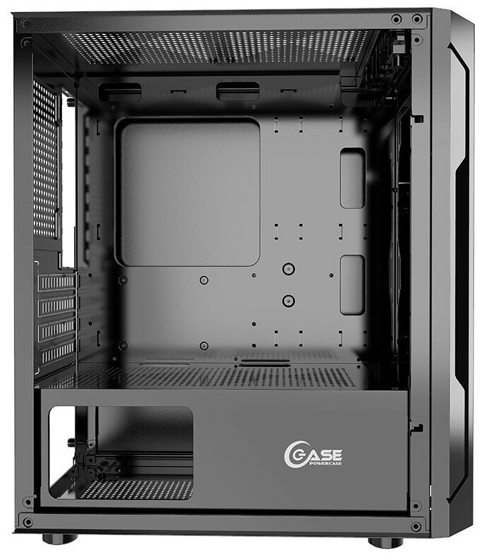 Компьютерный корпус Powercase Mistral Micro Z3B Mesh LED (CMIMZB-L3)