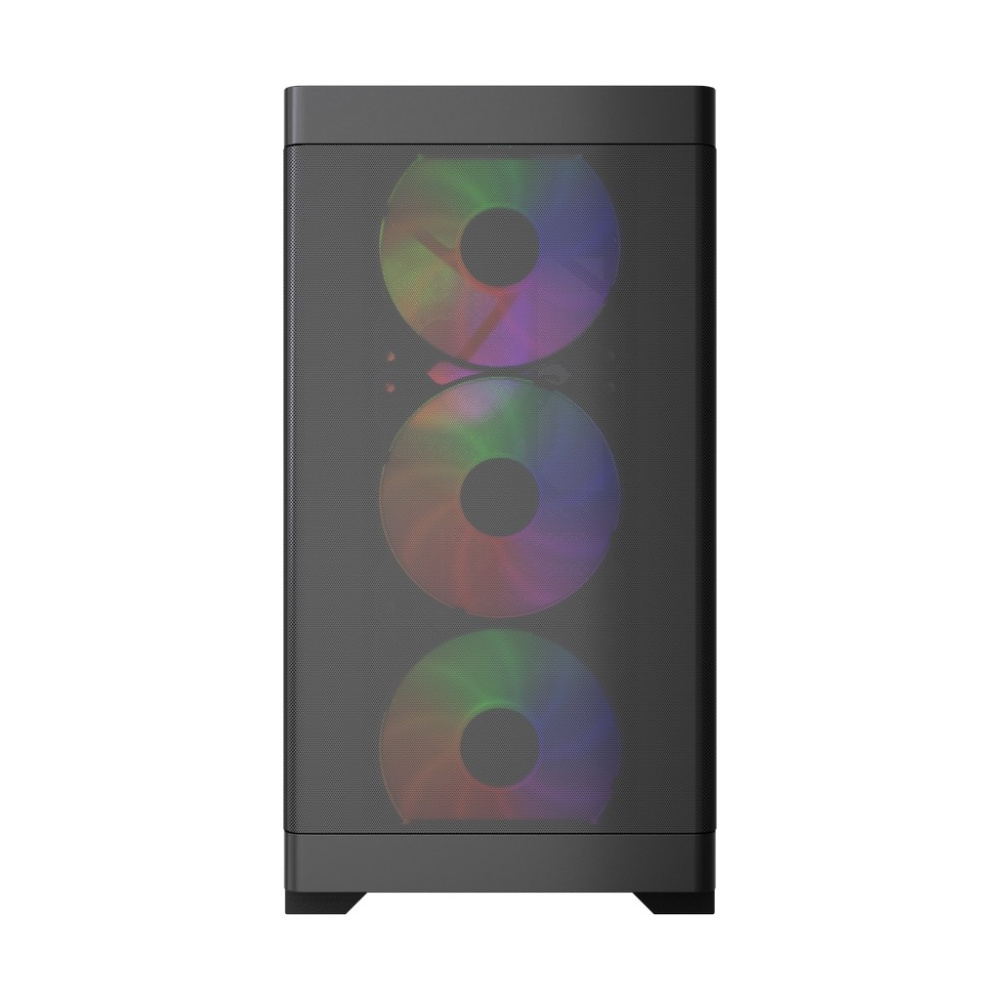 Компьютерный корпус Powercase Mistral Micro A13B FRGB Black (CMMA13B-L4)