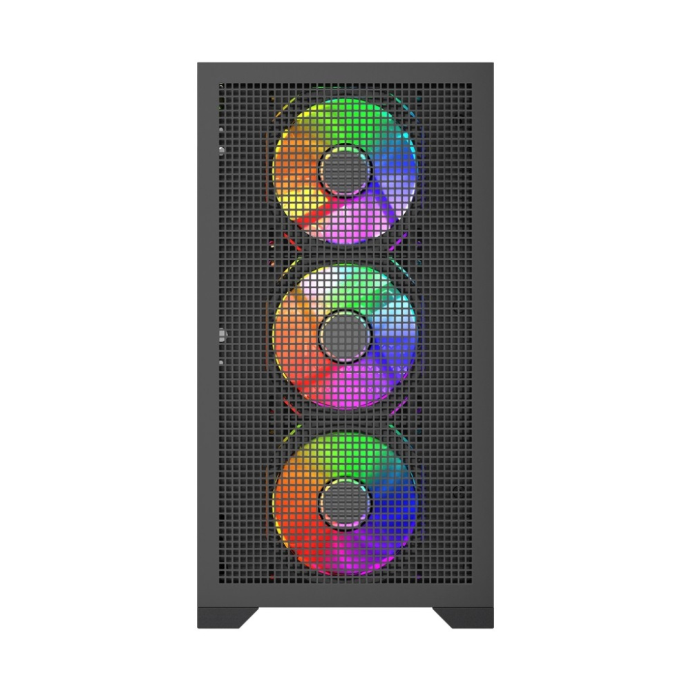 Компьютерный корпус Powercase Mistral Micro B315 ARGB Black (CMMB315-A4)