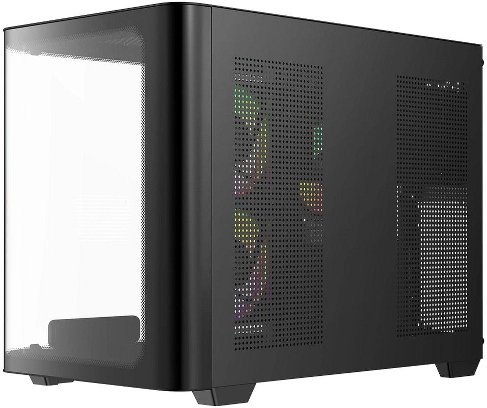 Компьютерный корпус Ocypus Iota C50 BK Curve Glass ARGB Digital TG Black (Iota-C50-BKD300CD-GL)