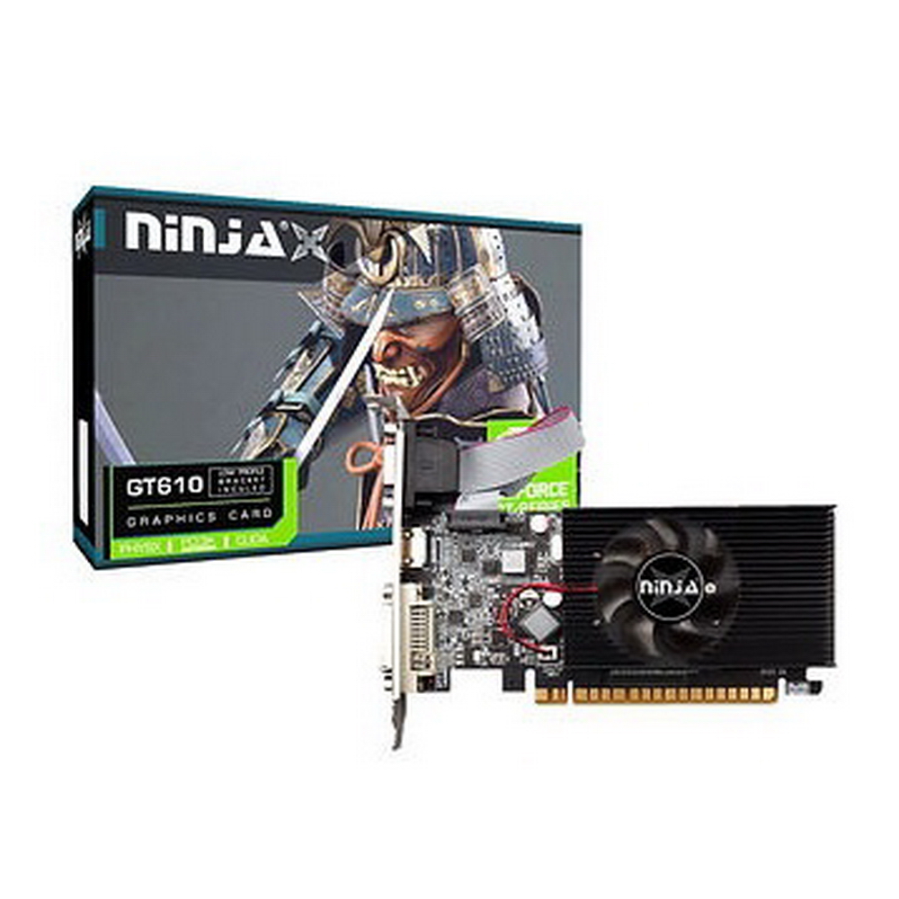 Видеокарта Sinotex Ninja (NF61NP023F) GeForce GT 610 2GB PCIE (48SP) CRT
