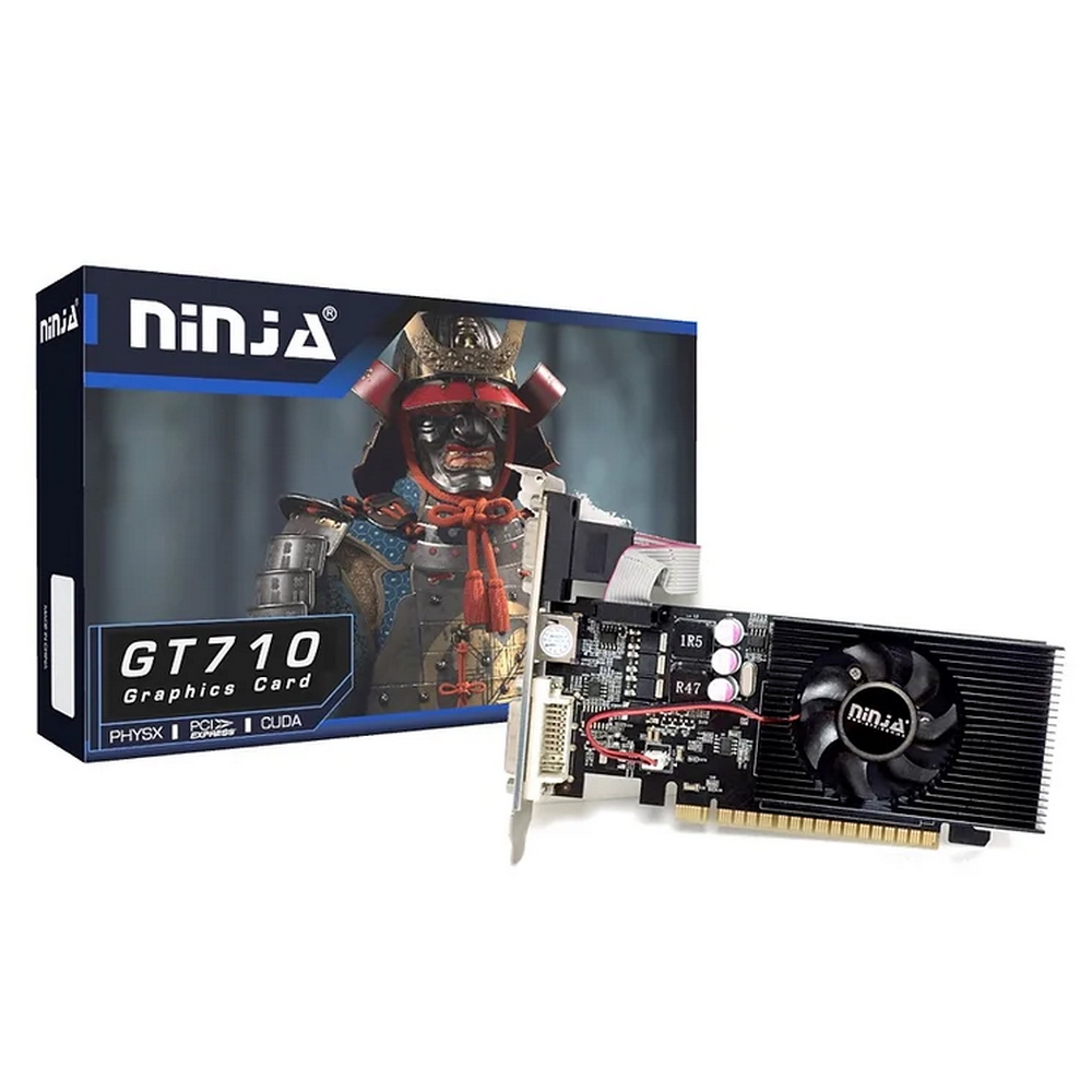 Видеокарта Sinotex Ninja (NF71NP023F) GeForce GT 710 2GB CRT PCIE