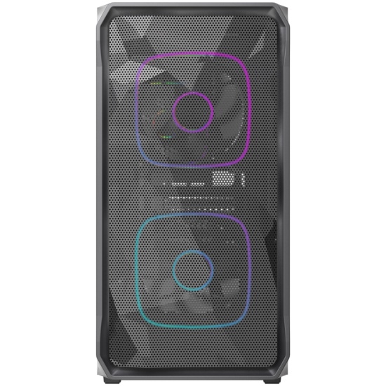 Компьютерный корпус Powercase Mistral SM06 TG ARGB Black (CMMSM06B-A3)