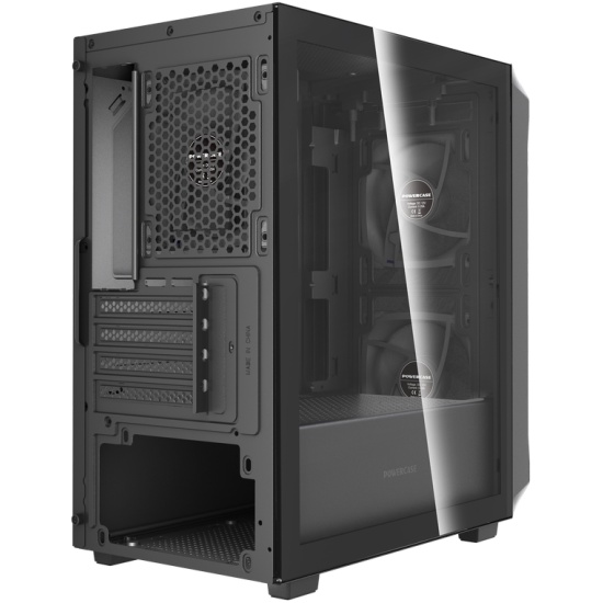 Компьютерный корпус Powercase Mistral SM06 TG ARGB Black (CMMSM06B-A3)