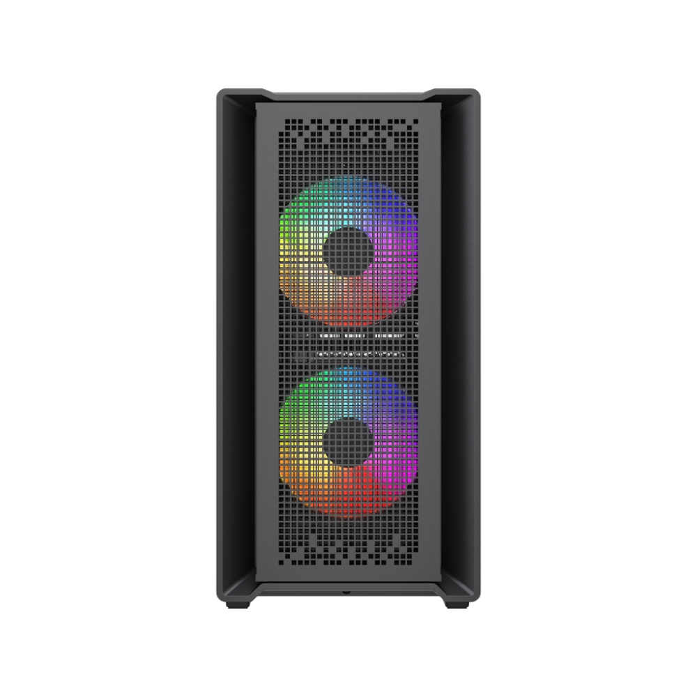 Компьютерный корпус Powercase Mistral SM04 TG ARGB Black (CMMSM04B-A3)