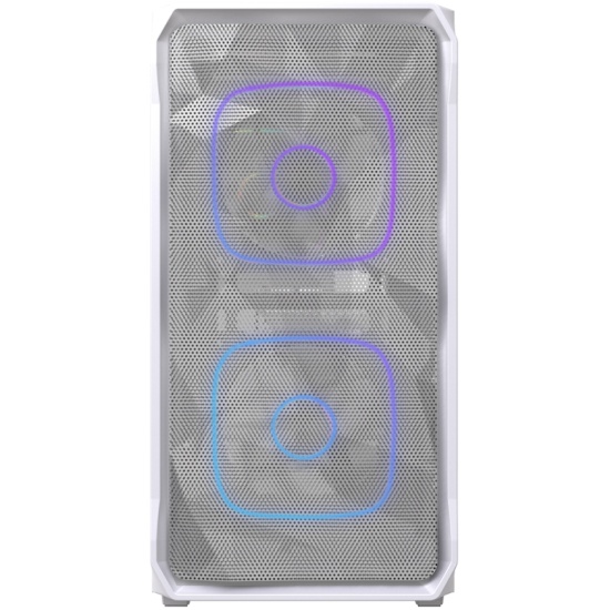 Компьютерный корпус Powercase Mistral SM06 TG ARGB White (CMMSM06W-A3)