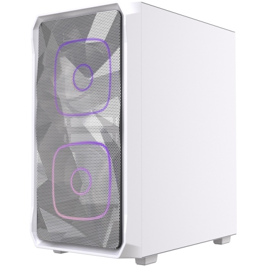 Компьютерный корпус Powercase Mistral SM06 TG ARGB White (CMMSM06W-A3)