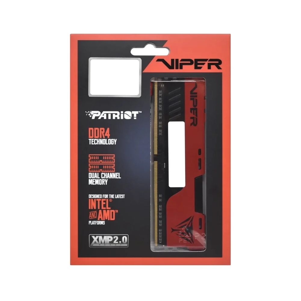 Оперативная память 64 Gb 3200 MHz PATRIOT VIPER ELITE II (PVE2464G320C8K)