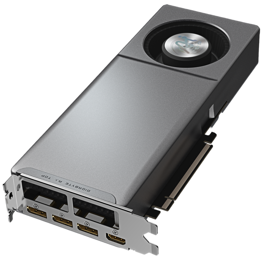 Видеокарта Gigabyte (GV-R9700AI TOP-32GD 1.1) Radeon AI PRO R 9700 32GB AI TOP Blower