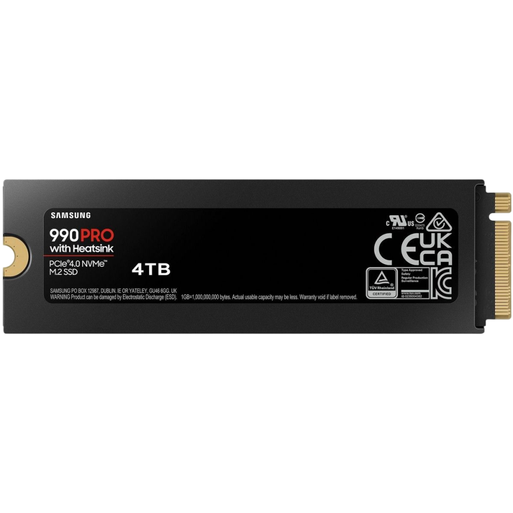 Твердотельный накопитель Samsung 4000 Gb 990 PRO (MZ-V9P4T0GW)