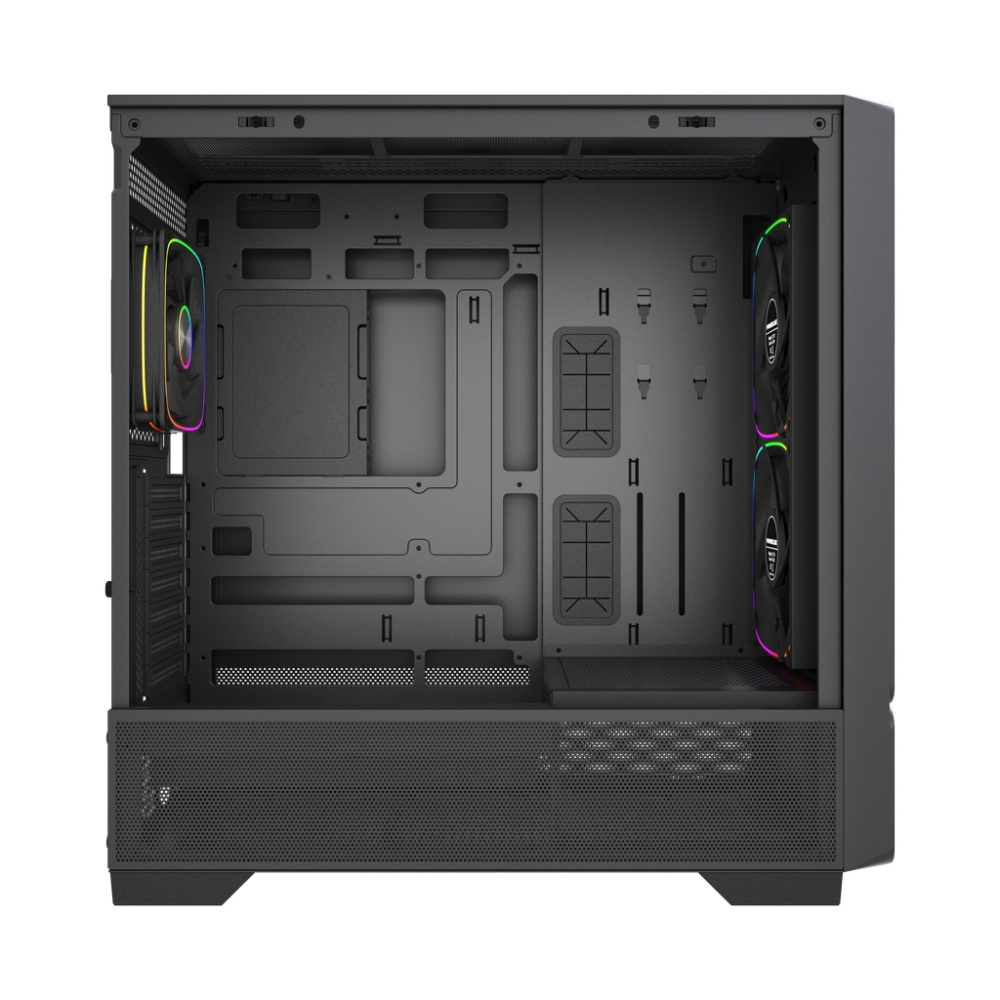 Компьютерный корпус Powercase AX5 TG ARGB Black (CJXA-A5)