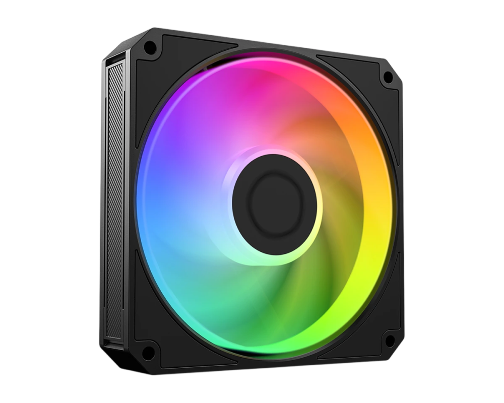 Вентилятор для корпуса ID-COOLING AM-120-ARGB-K Black BOX