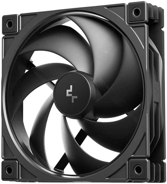 Комплект вентиляторов для корпуса Deepcool FD12 V2 3IN1 Black (R-FD12V2-BKNPN3-G) Color BOX