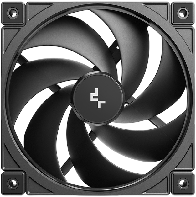 Комплект вентиляторов для корпуса Deepcool FD12 V2 3IN1 Black (R-FD12V2-BKNPN3-G) Color BOX