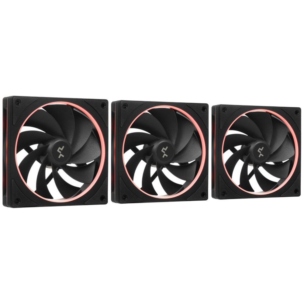 Комплект вентиляторов для корпуса Deepcool FL12R SE 3 IN 1 Reverse ARGB Black (R-FL12RSE-BKAPN3-G) Color BOX