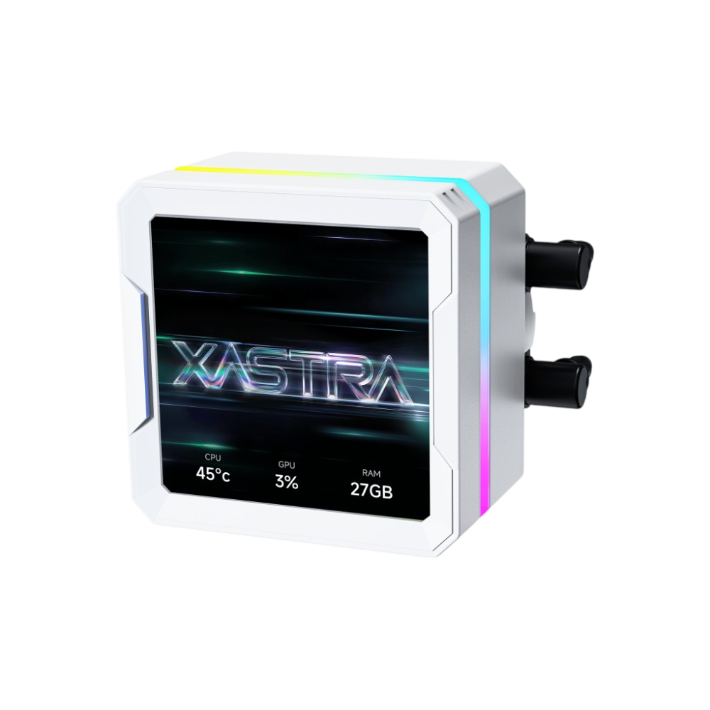 Система жидкостного охлаждения для процессора XASTRA Octant LS360 ARGB WH LCD White (LS360-WHAFXX-GL)