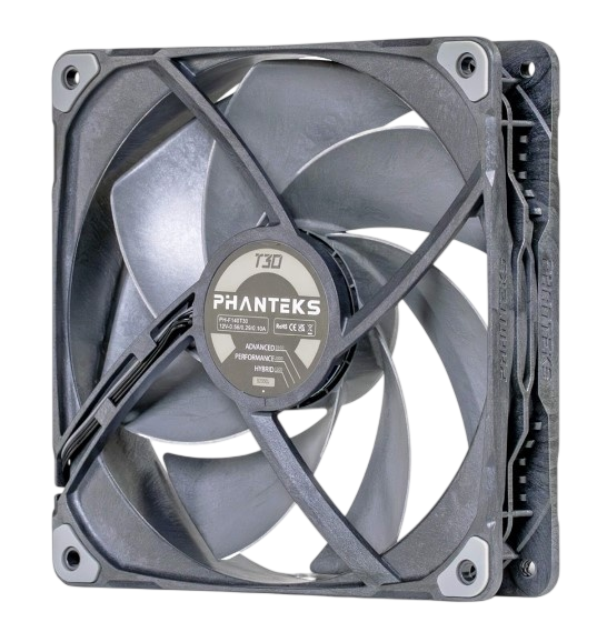 Комплект вентиляторов для корпуса PHANTEKS PH-F140T30 Black-Gray (PH-F140T30_BG_3P)