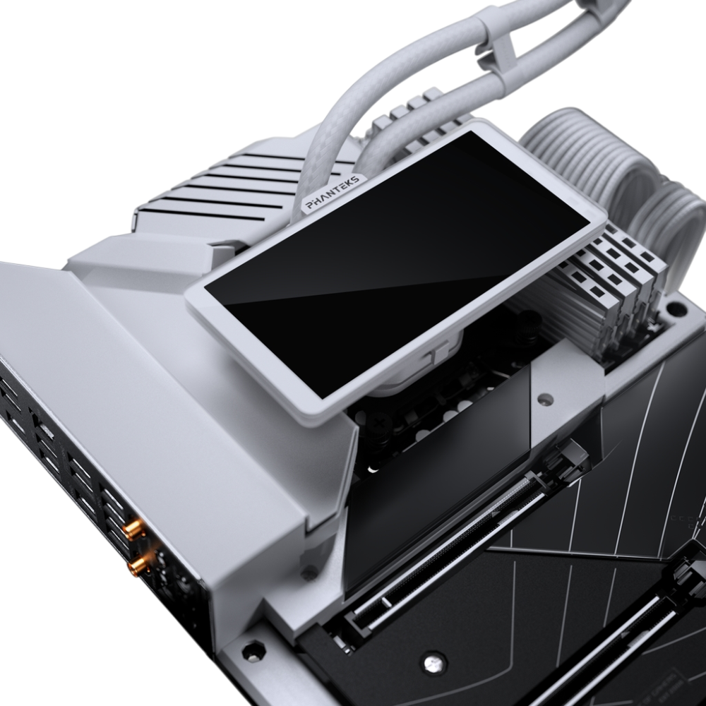 Система жидкостного охлаждения для процессора PHANTEKS Glacier One 360M25 G2 6” LCD ARGB White (PH-GO360M25G2LCD_DWT01)