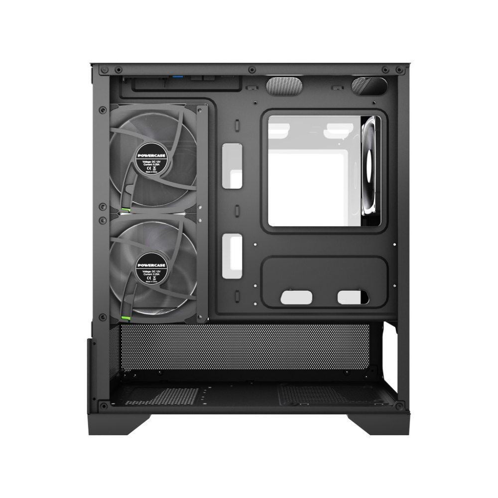 Компьютерный корпус Powercase Vision Micro M4B TG ARGB Black (CVMM4B-A3)