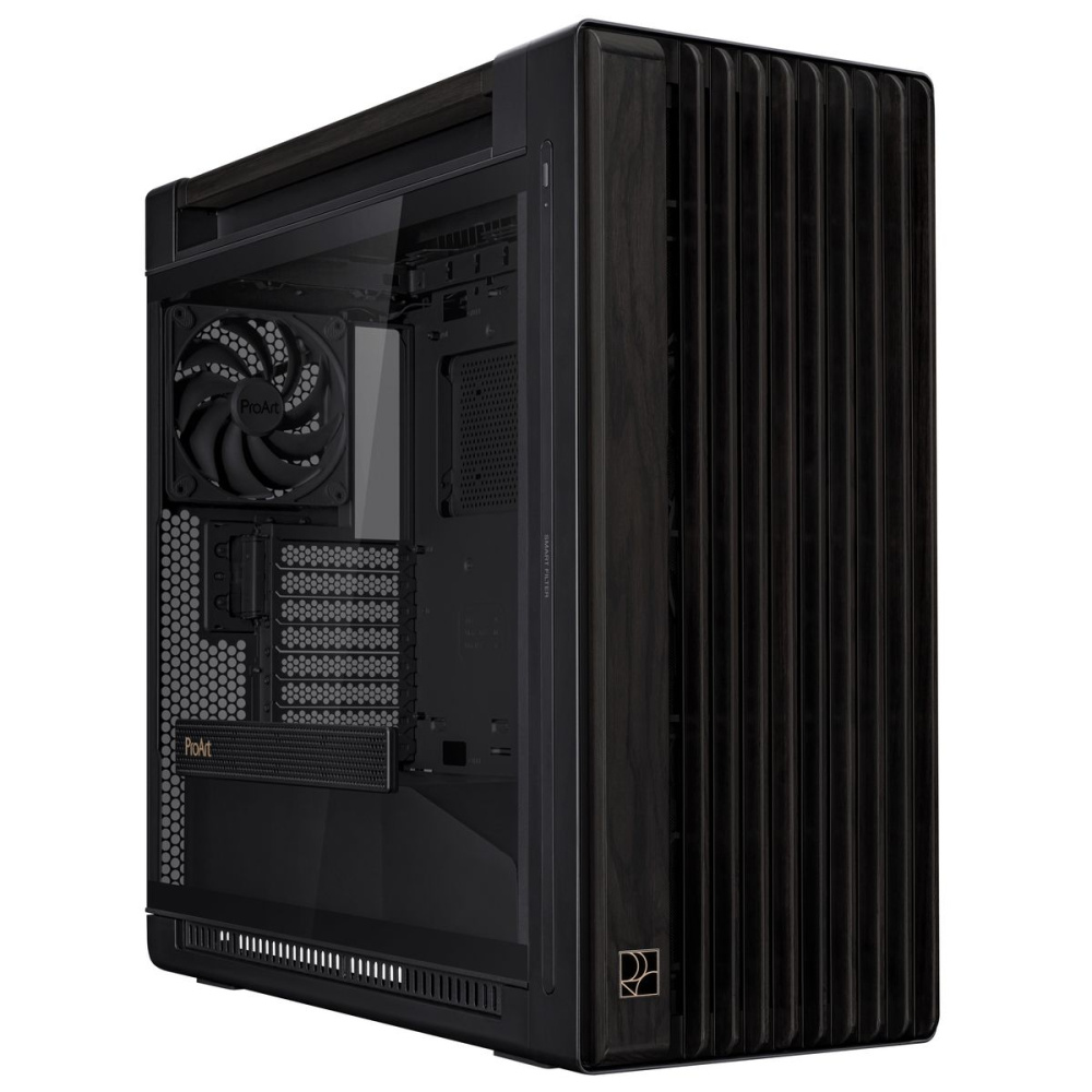 Компьютерный корпус ASUS PROART PA602 WOOD TG PWM Black (90DC00J0-B09010)