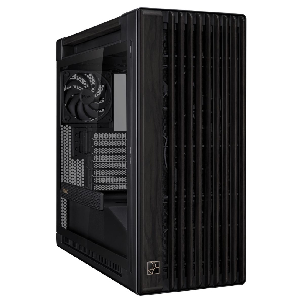 Компьютерный корпус ASUS PROART PA602 WOOD TG PWM Black (90DC00J0-B09010)
