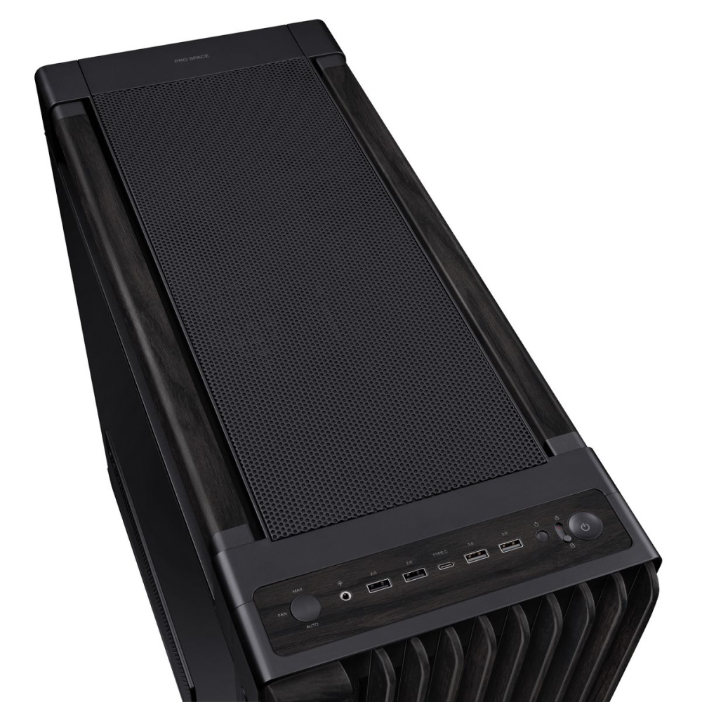 Компьютерный корпус ASUS PROART PA602 WOOD TG PWM Black (90DC00J0-B09010)