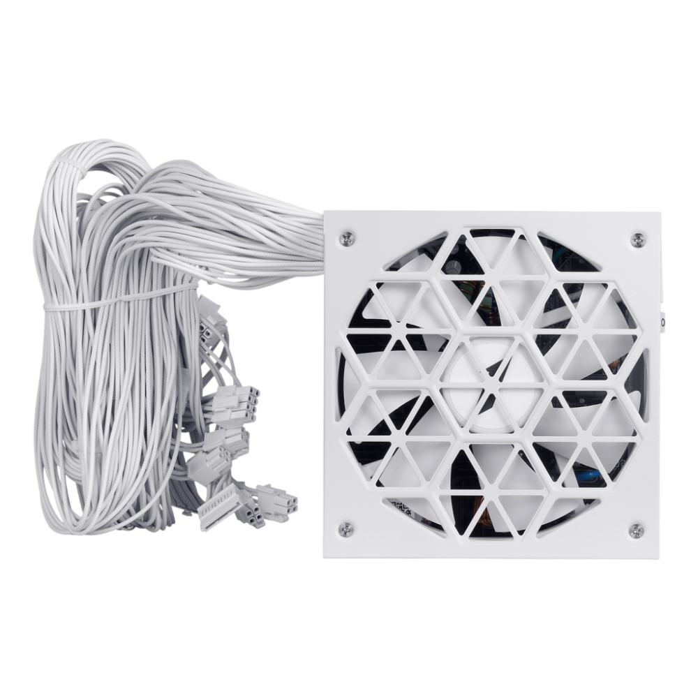 Блок питания 1STPLAYER 650W ACK Bronze 650 White (HA-650AA2-WH) 16 Pin (PCIe 5.1 Connector Cable Details)