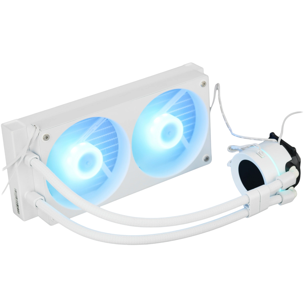 Система жидкостного охлаждения для процессора Cougar Poseidon Vistek 240 LCD ARGB White