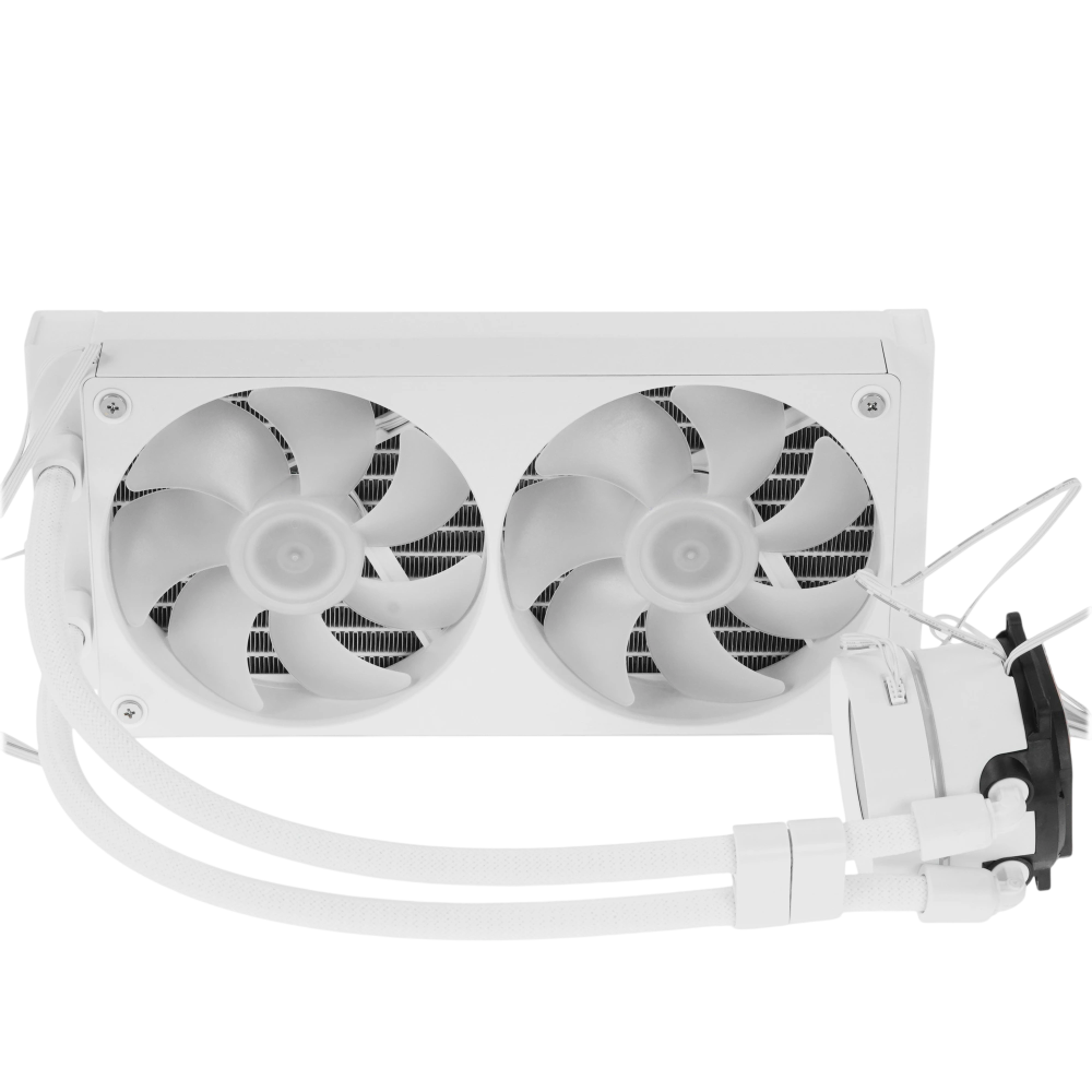 Система жидкостного охлаждения для процессора Cougar Poseidon Vistek 240 LCD ARGB White