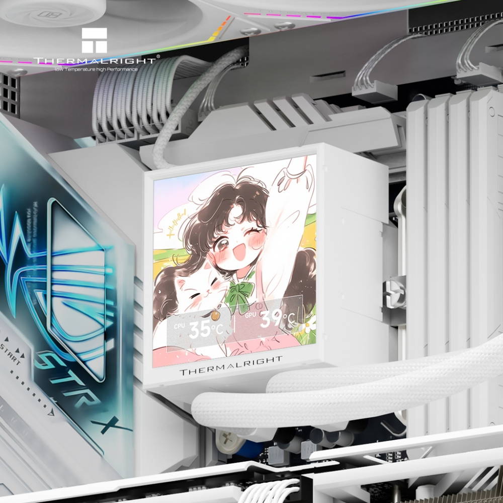 Система жидкостного охлаждения для процессора Thermalright Peerless Vision 240 ARGB White (TRPV240AW)