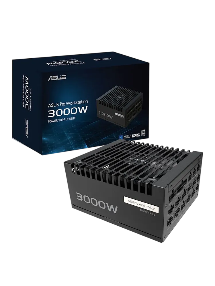 Блок питания ASUS 3000W PRO Workstation PRO-WS-3000P Black (90YE00Z0-B0EA00) 16 Pin (PCIe 5.1 Connector Cable Details)