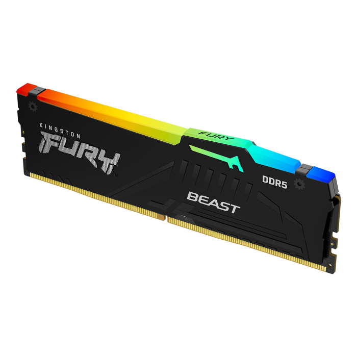 Оперативная память 8 Gb 5200 MHz Kingston FURY Beast RGB Black (KF552C40BBA-8)