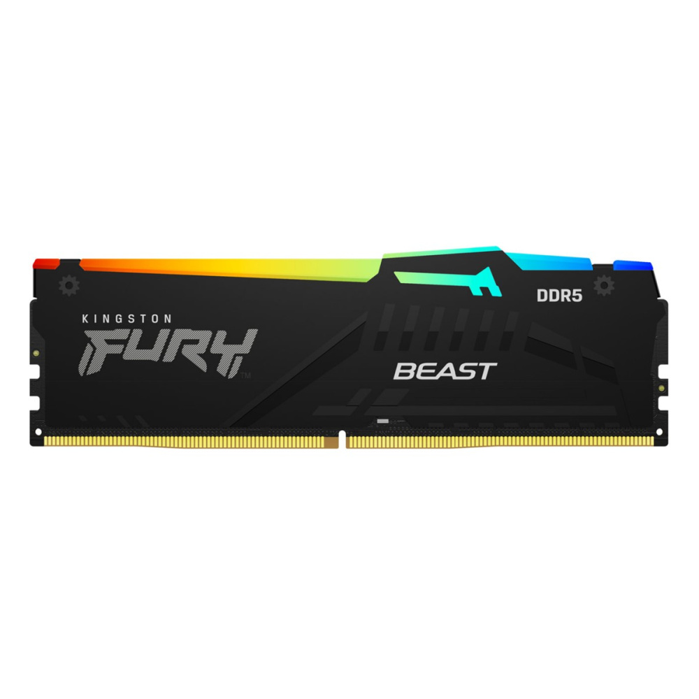 Оперативная память 16 Gb 5200 MHz Kingston FURY Beast Black (KF552C40BBA-16)