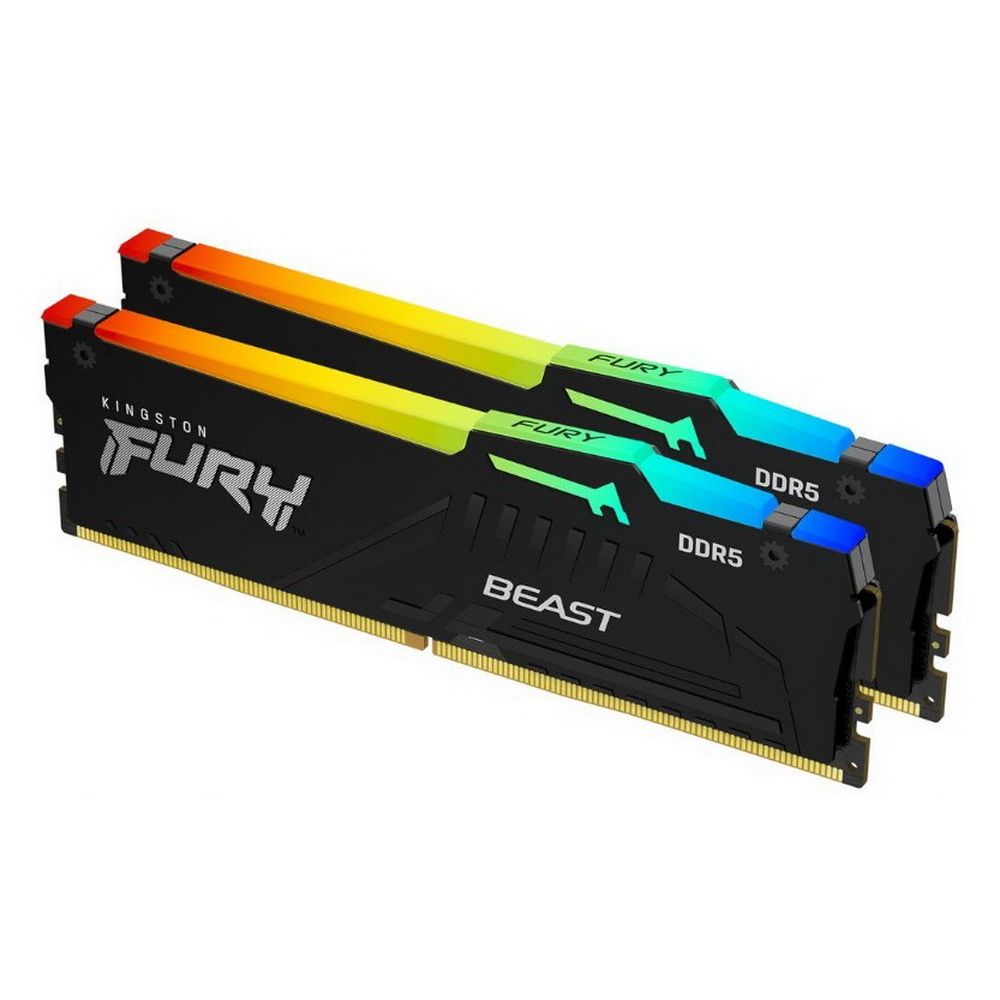 Оперативная память 16 Gb 6000 MHz Kingston FURY Beast RGB EXPO (KF560C36BBEAK2-16)