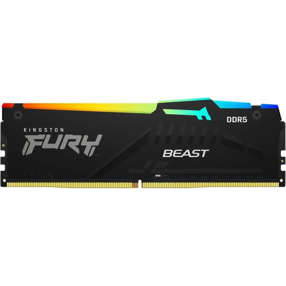 Оперативная память 32 Gb 6000 MHz Kingston FURY Beast RGB Black (KF560C30BBEA-32)