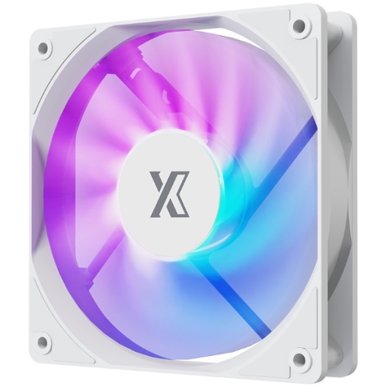 Вентилятор для корпуса XASTRA FC120W FRGB bulk pack White (FC120-1WF-SBP-GL)