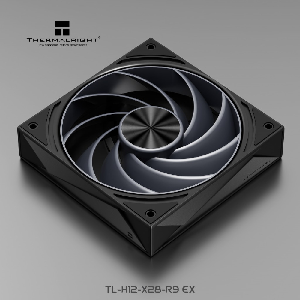 Вентилятор для корпуса Thermalright TL-H12-X28-R9 EX Black (TRTLH12X28R9EX)