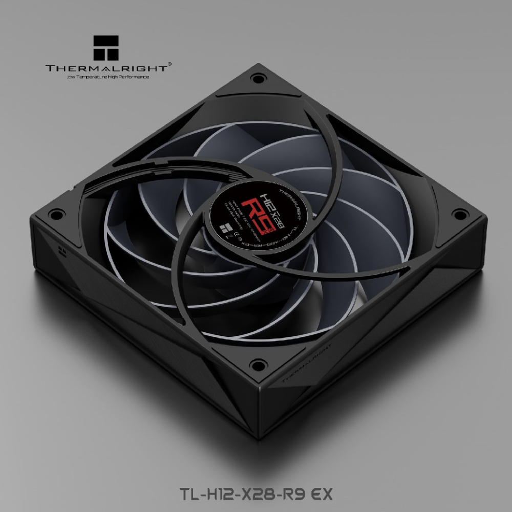 Вентилятор для корпуса Thermalright TL-H12-X28-R9 EX Black (TRTLH12X28R9EX)