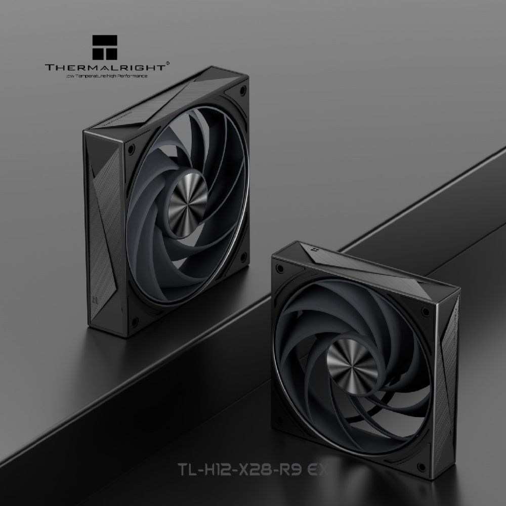 Вентилятор для корпуса Thermalright TL-H12-X28-R9 EX Black (TRTLH12X28R9EX)