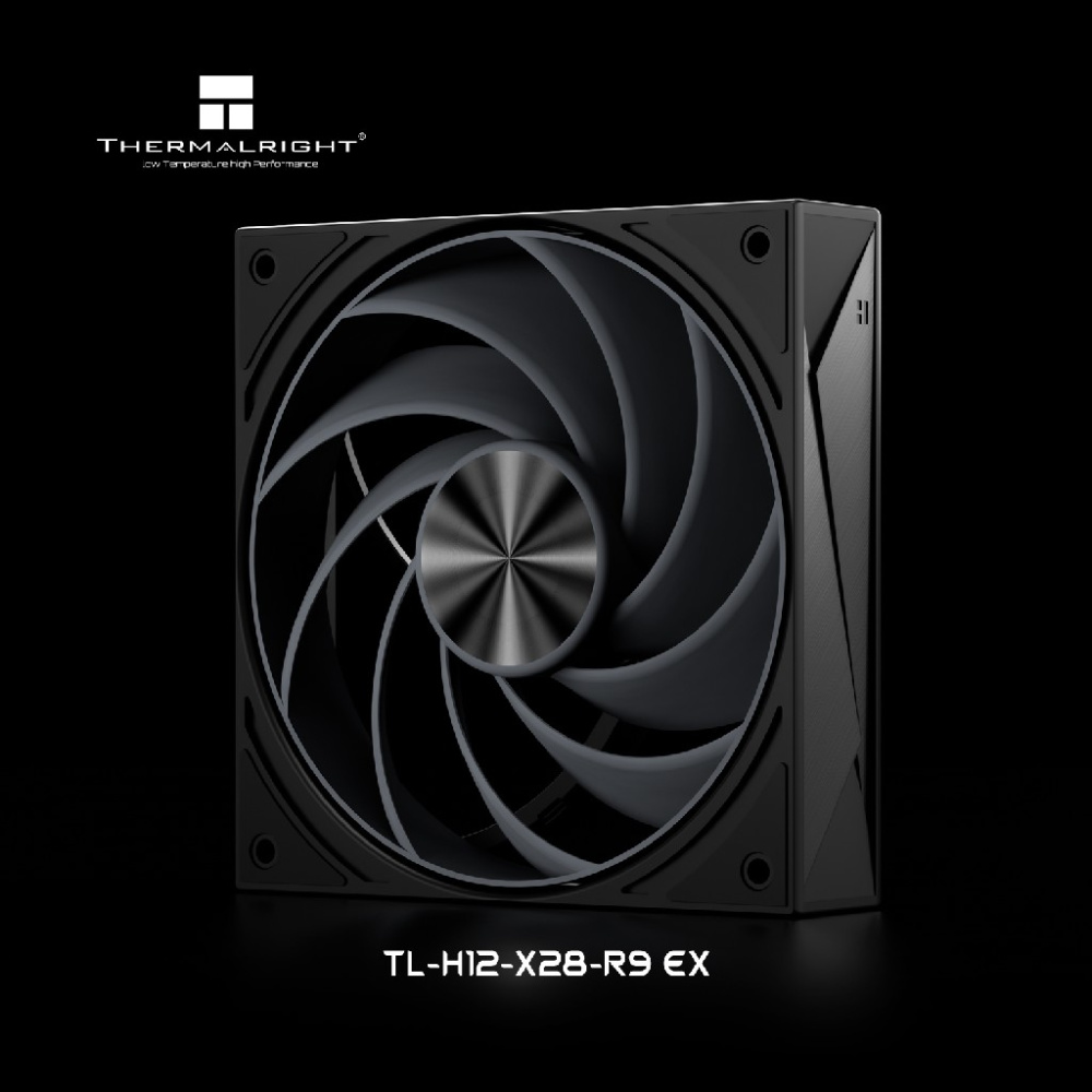 Вентилятор для корпуса Thermalright TL-H12-X28-R9 EX Black (TRTLH12X28R9EX)