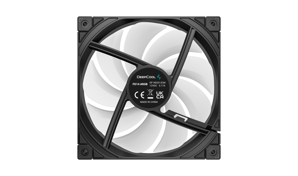 Комплект вентиляторов для корпуса Deepcool FD14 ARGB-3 IN 1 ARGB Black