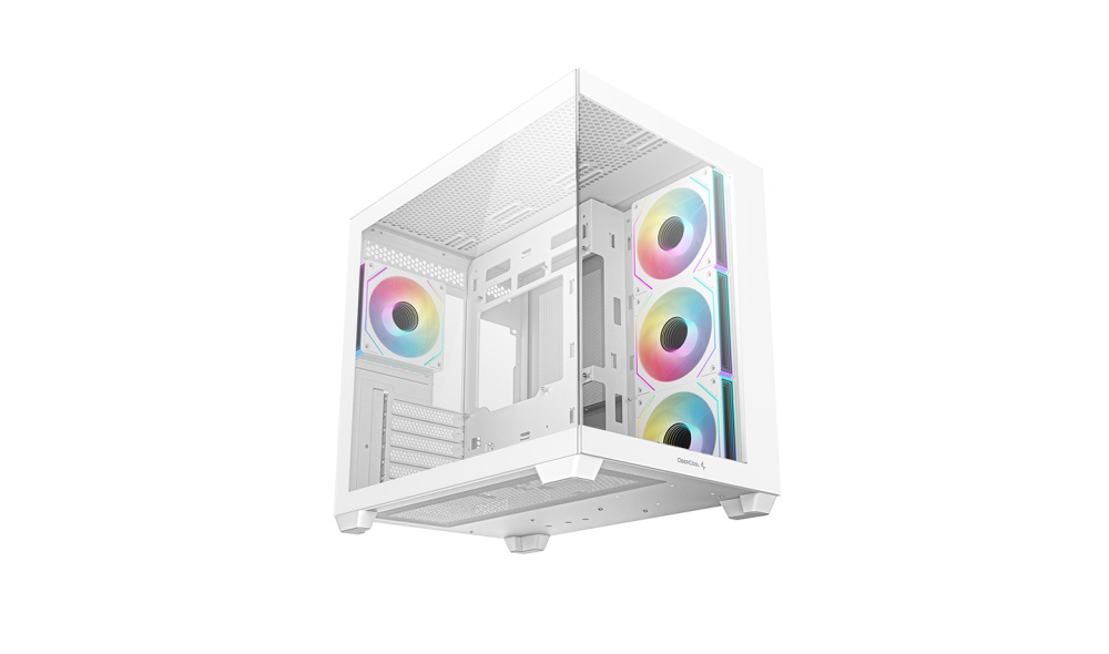 Компьютерный корпус Deepcool CG530 4F WH ARGB White