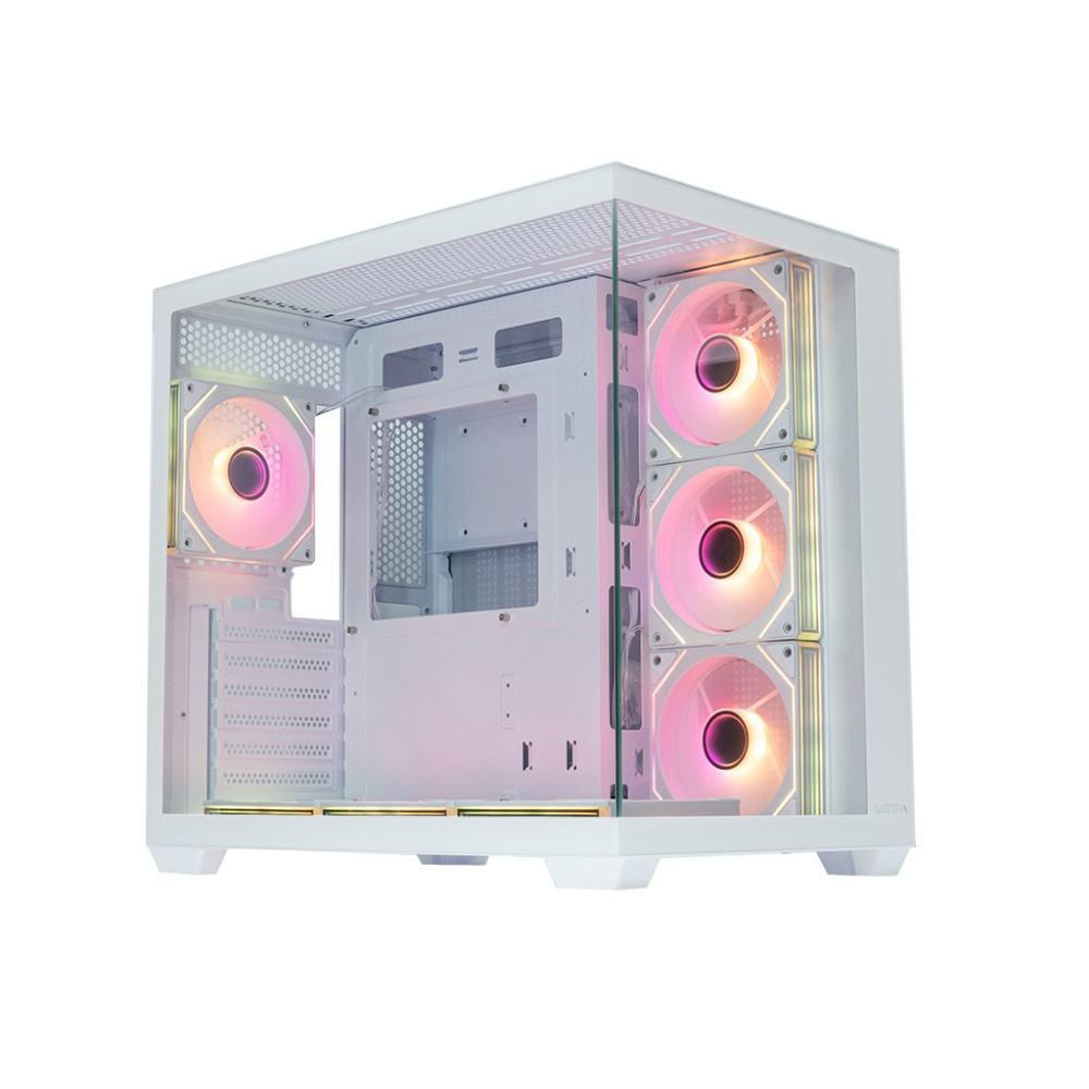 Компьютерный корпус XASTRA QW500 7ARGB-C10-UC White (QW500-7FM12A-C10-UC-WH)