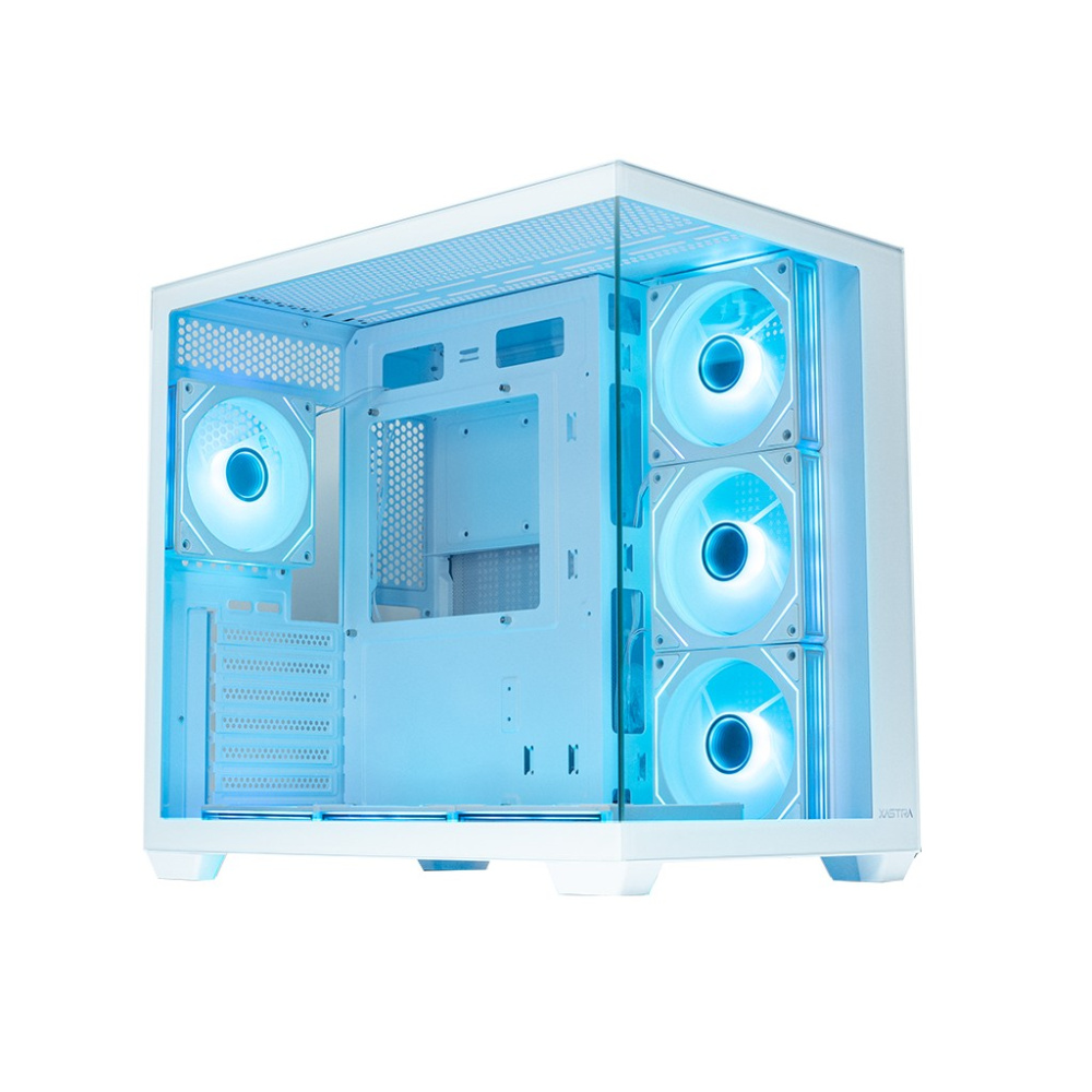 Компьютерный корпус XASTRA QW500 7ARGB-C10-UC White (QW500-7FM12A-C10-UC-WH)