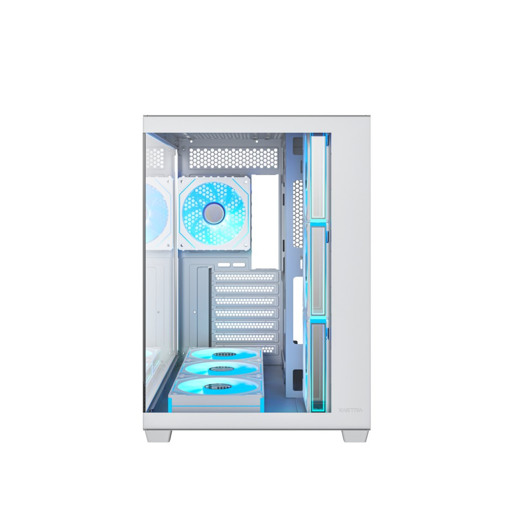 Компьютерный корпус XASTRA QW500 7ARGB-C10-UC White (QW500-7FM12A-C10-UC-WH)