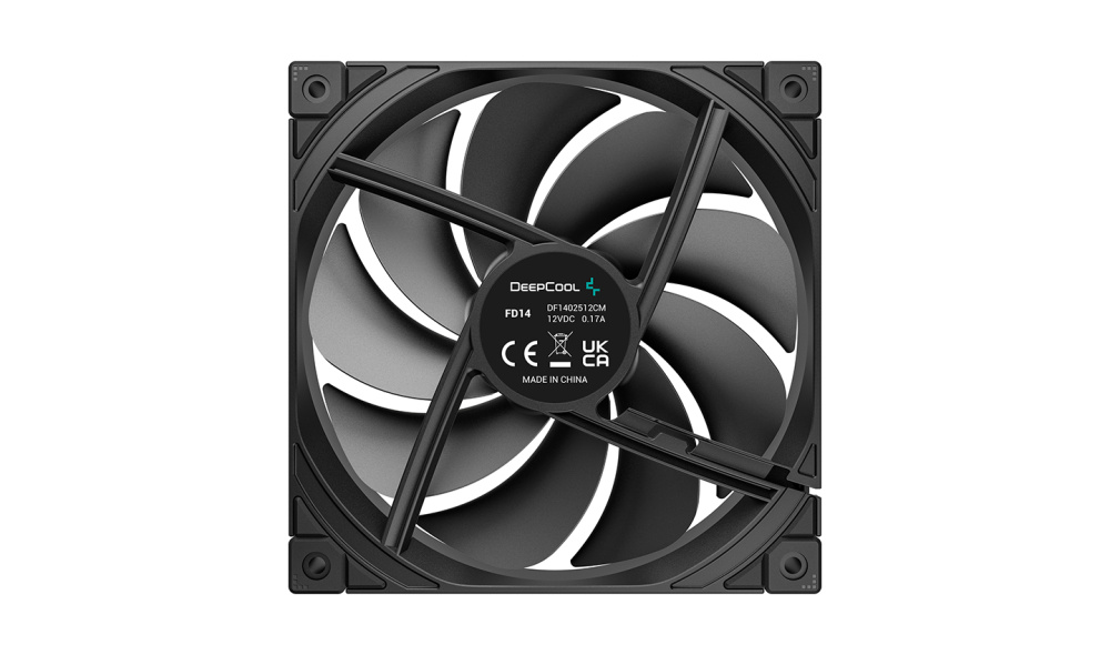 Комплект вентиляторов для корпуса Deepcool FD14-3 IN 1 Black