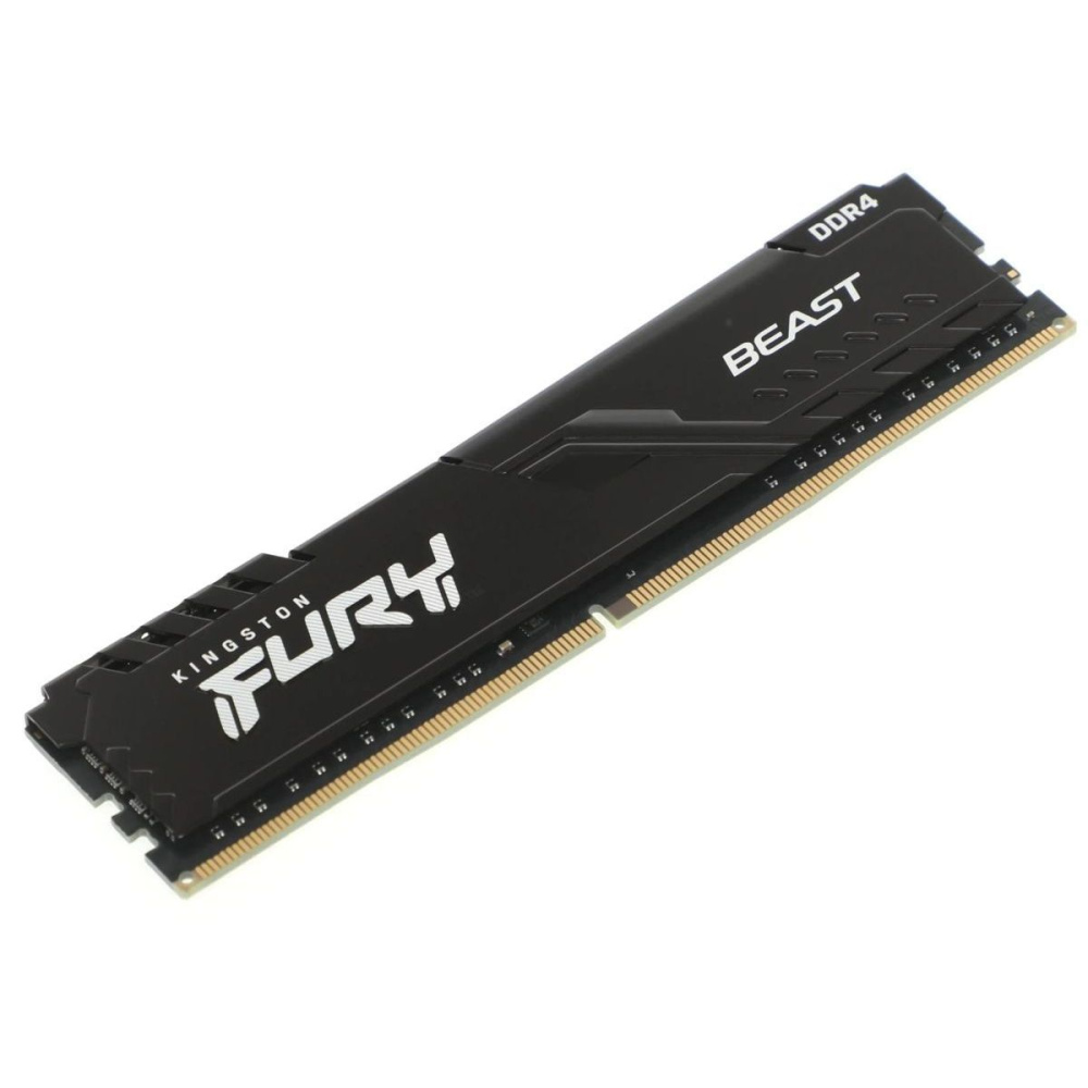 Оперативная память 8 Gb 3200 MHz Kingston FURY Beast Black (KF432C16BB/8WP)