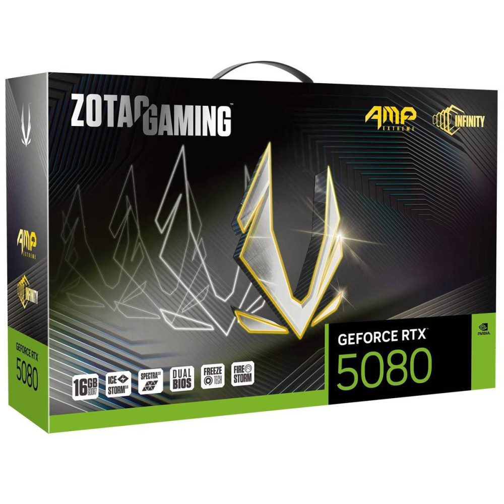 Видеокарта ZOTAC (ZT-B50800B-10P) GeForce RTX 5080 16GB AMP EXTREME INFINITY