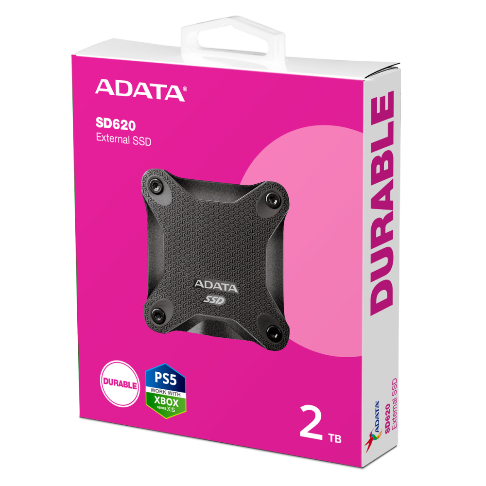 Внешний SSD ADATA XPG 2000 Gb SD620 Black (SD620-2TCBK)